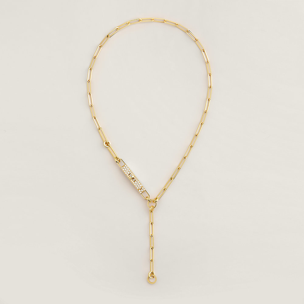 Kelly Chaine lariat necklace, small model | Hermès Australia
